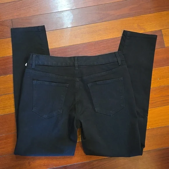 Sonoma Slim Straight Black Jeans Size 10 - Picture 4 of 8